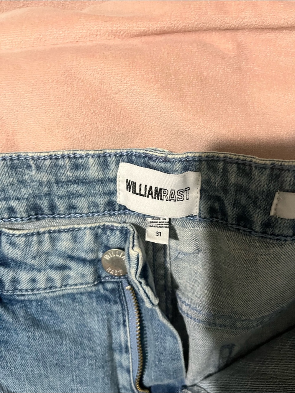William Rast Light Wash Boot-Cut Jeans